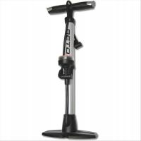BETO Pompka rowerowa Podłogowa CMP-080SG1 Manometr Stal Auto/Presta 10 bar