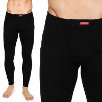 HENDERSON 4862 кальсоны мужские облегающие леггинсы 100% хлопок черный