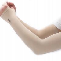 Rękaw Ochrony Kolor CIELISTY Zakryj Tatuaż Para Rower Do Lasu Kleszcze