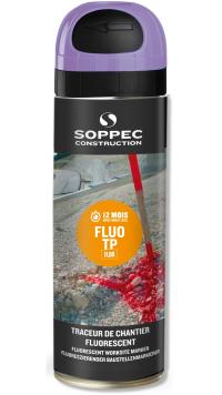 Геодезическая краска спрей SOPPEC FLUO 1PC x 500ml