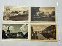 (933) Pocztówki LOT 4 szt -Uzdrowiska