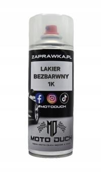 Lakier bezbarwny 1K spray bazowy akrylowy 400 ml