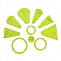 Gazechimp 10 шт. шаблон для лоскутного шитья