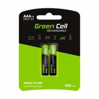 Никель-металл-гидридный аккумулятор (NiMH) Green Cell AAA (R3) 950 mAh