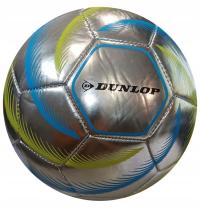 Футбол для игры тренировки травы Орлик размер 5 серебро Dunlop