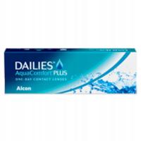 Soczewki jednodniowe Alcon Dailies AquaComfort Plus 30 szt. Moc