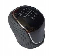 Gałka biegów Ford Mondeo Galaxy FOCUS S-Max C-Max perforowana skóra 6 biegó