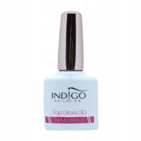 Indigo top gloss 3D 7 мл верхнее покрытие