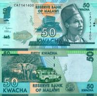 # MALAWI - 50 KWACHA - 2020 - P-64g NEW - UNC