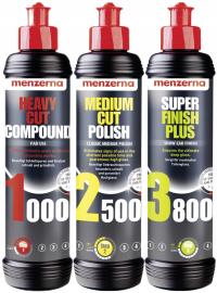 Pasta polerska Menzerna Heavy Cut Compound 1000 ml + 2 inne produkty