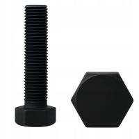 M8X40 KL.10.9 ŚRUBA UTWARDZANA DIN 933 10szt. CZARNA ŁEB 6-KĄTNY