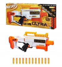 NERF ZESTAW WYRZUTNIA ULTRA DORADO ZŁOTA 12 STRZAŁ