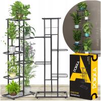 Kwietnik Stojący Stojak Na Kwiatki Rośliny Metalowy Wysoki 6 Poziomów Loft