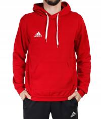 Толстовка с капюшоном Adidas Entrada r. S-Красная