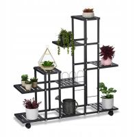 Wielopoziomowy regał na kwiaty doniczkowe kwietnik mobilny Gr39