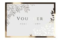 VOUCHER ZŁOTY KARTA BON RABATOWY UPOMINKOWY PAKIET 200 SZT SREBNY ROSE GOLD