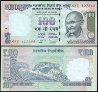 $ Indie 100 RUPEES P-105c UNC 2012