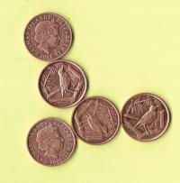 CAYMAN ISLANDS 1 CENT 2008 R.