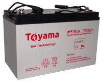 Akumulator żelowy GEL Toyama NPG 100 12V 100Ah