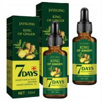 Olejek imbirowy do włosów 30ml naturalny pobudza wzrost i wzmacnia cebulki