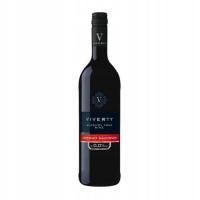 Безалкогольное вино VIVERTY MERLOT красное полусухое 750 мл