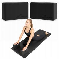 KOSTKA DO JOGI ĆWICZEŃ ROZCIĄGANIA KLOCEK BLOK PILATES REHABILITACJI 2SZT