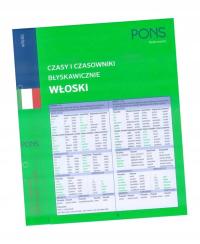 CZASY I CZASOWNIKI BŁYSKAWICZNIE. WŁOSKI PONS PRACA ZBIOROWA