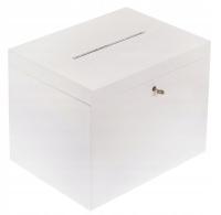 Подарочная коробка для свадебных конвертов белый