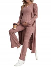 SHEIN KOMPLET CIĄŻOWY KOMBINEZON SWETER 40/42 Ł_G