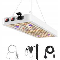 LED PANEL LAMPA WISZĄCA DO WZROSTU UPRAWY ROŚLIN FULL SPECTRUM 2000W