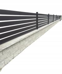 Металлический профиль 100x20 1,2 мм для ограждения ворот