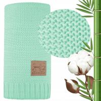 Kocyk Bambusowy DELIKATNY Miękki Bawełniany Otulacz Niemowlęcy Paris