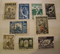 OKAZJA! ZBIÓR 3 Lata 40-te kasowany