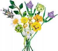 Klocki KWIATY bukiet kwiatów DIY Kwiaty wieczne PREZENT 925el. 034002