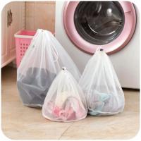 3 Size Drawstring Bra Underwear Socks Foldable Mesh Laundry Bag Household