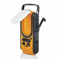 Extralink EPS-6000 radio power bank zasilanie solarne korbka latarka AAA