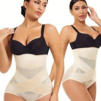 Трусики для похудения живота с высокой талией на косточках анти-ролл Сара 2