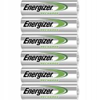 6× 10x Akumulatorki ENERGIZER Power Plus AA R6 HR6 NH15 1,2V 2000mAh