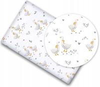 Простыня для детской кроватки 120x60 с эластичным хлопком 100% BABYMAM