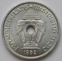 Лаос 20 центов 1952