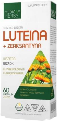 Medica Herbs лютеин зеаксантин без наполнителей хорошее зрение макула