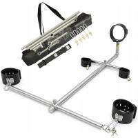 НАБОР ТВЕРДЫЕ НАРУЧНИКИ НА РУКИ И НОГИ РАСПОРКИ БДСМ ПОЗОРНЫЙ СТОЛБ АКЦИИ СЕКС