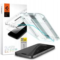Spigen EZ закаленное стекло подходит для iPhone 15 Pro 9H гидрофобное покрытие