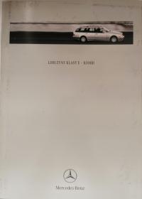 Mercedes-Benz Limuzyny klasy E - Kombi Katalog Prospekt wielostronicowy