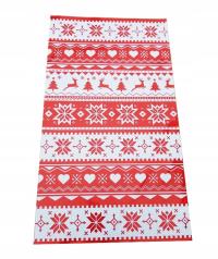 Woreczki foliowe celofan torebki prezentowe ŚWIĄTECZNE KRYJĄCE 20x35 25 szt