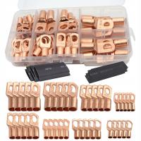 БОЛЬШОЙ НАБОР РАЗЪЕМОВ ДЛЯ ГЛАЗ, МЕДНЫЕ КАБЕЛЬНЫЕ НАКОНЕЧНИКИ ДЛЯ ГЛАЗ