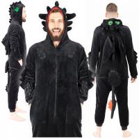 Piżama Kigurumi męska damska nocna furia SZCZERBATEK strój halloween dres