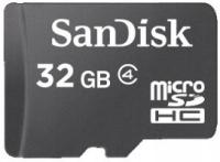 SanDisk microSDHC 32GB + Adapter SD