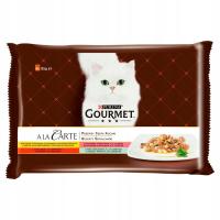 Purina Gourmet Perle Ala Carte микс вкусов от шеф-повара 4x85g