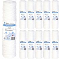 FILTR DO WODY WKŁAD 10' SZNURKOWY 100 MIKRONÓW USTM x ZESTAW 10 SZTUK